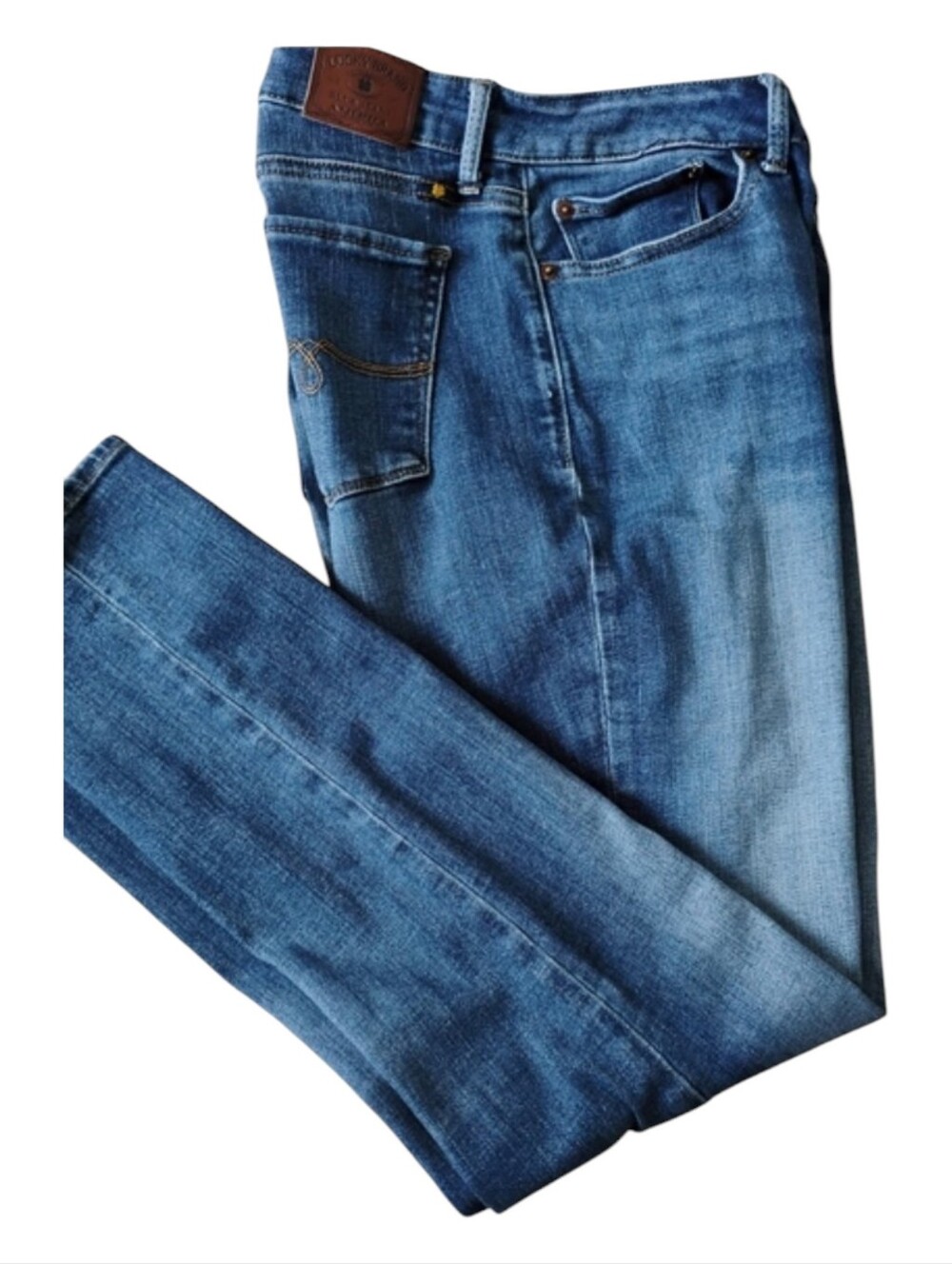 Lucky Brand Blue Lolita Skinny Jeans Sz 14/32R